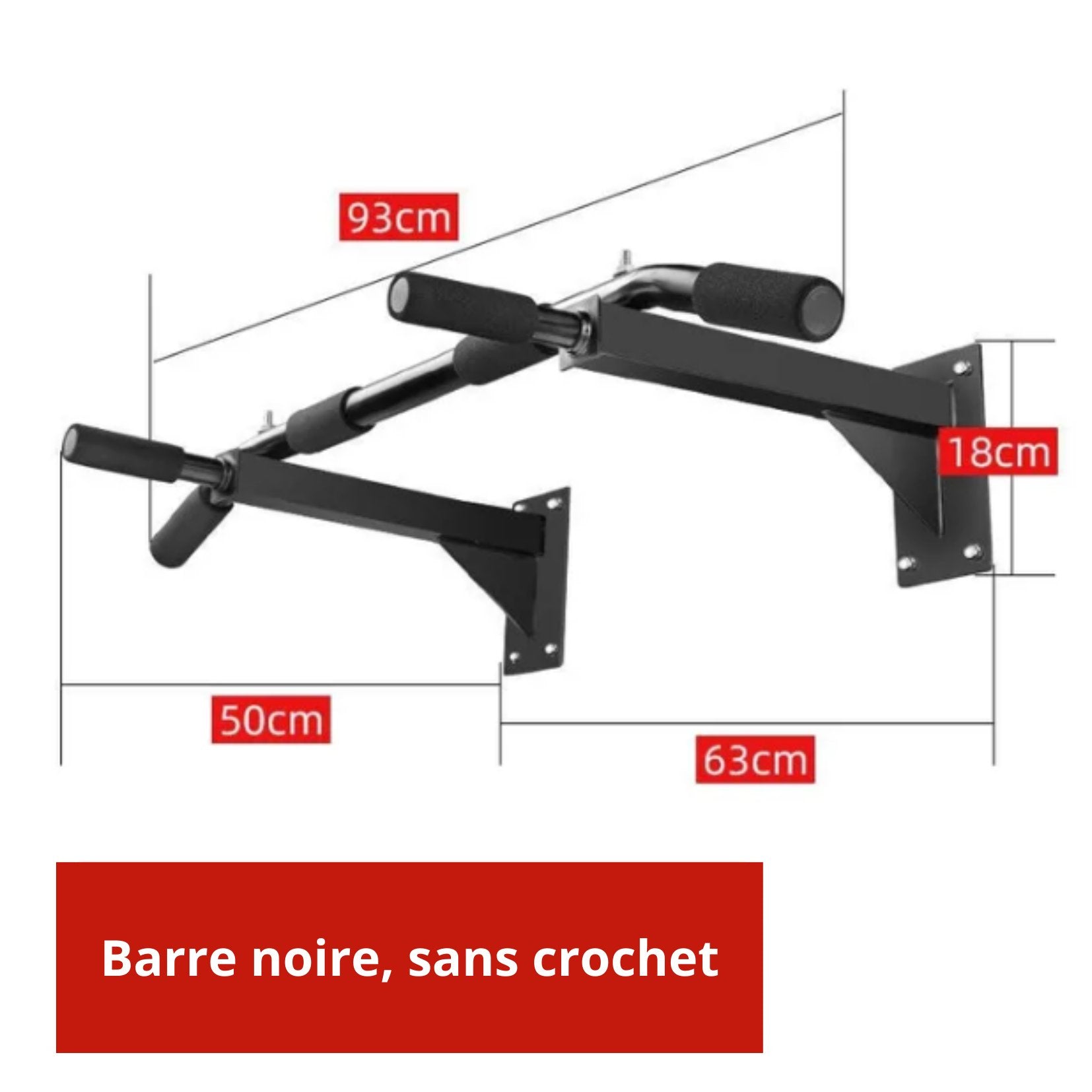 Barre de traction | Barre de fitness - Musculation Vitality
